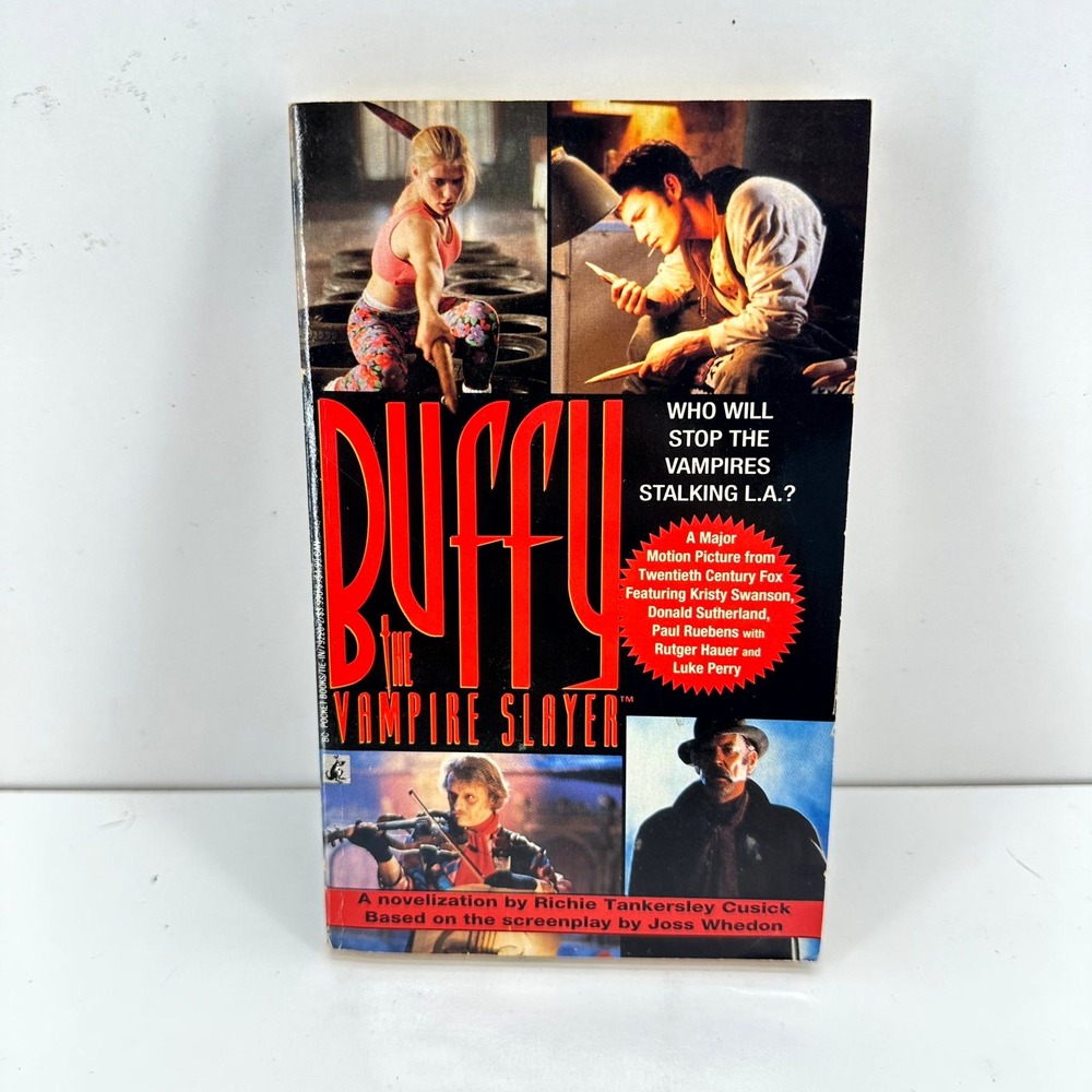 Vintage Buffy the Vampire Slayer Movie Tie-In Novelization 1992 Pocket Books